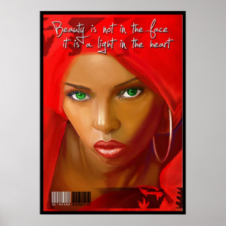 Red Woman Poster