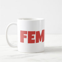 Red Women Empowerment Feminism Modern Feminist