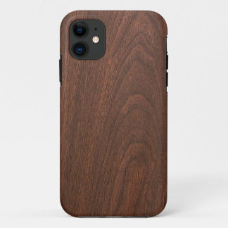 red wood texture iPhone 11 case