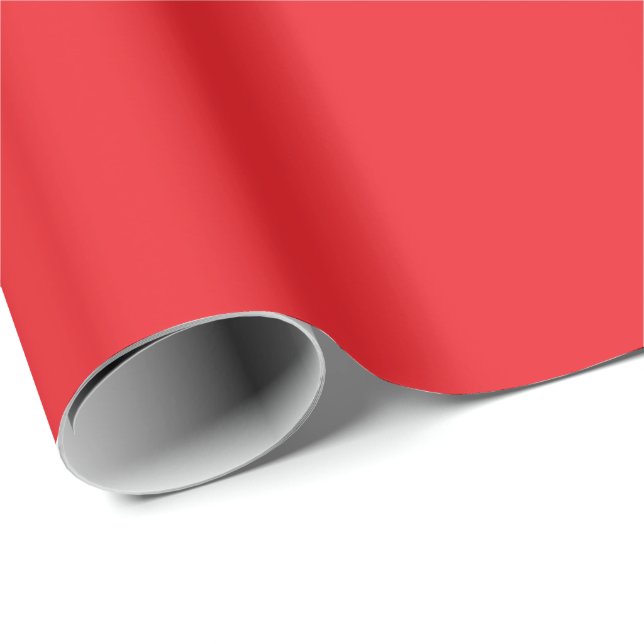 Red Wrapping Paper, Gift Paper (Roll Corner)