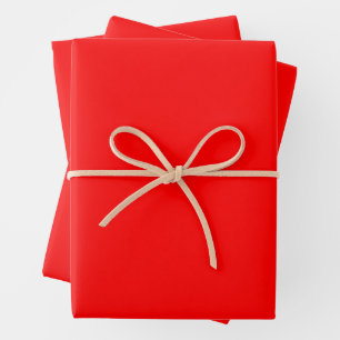 Red Wrapping Paper Sheet