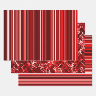 Red wrapping paper sheet