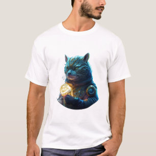 Red Yellow And Green Fractal Design T-Shirt