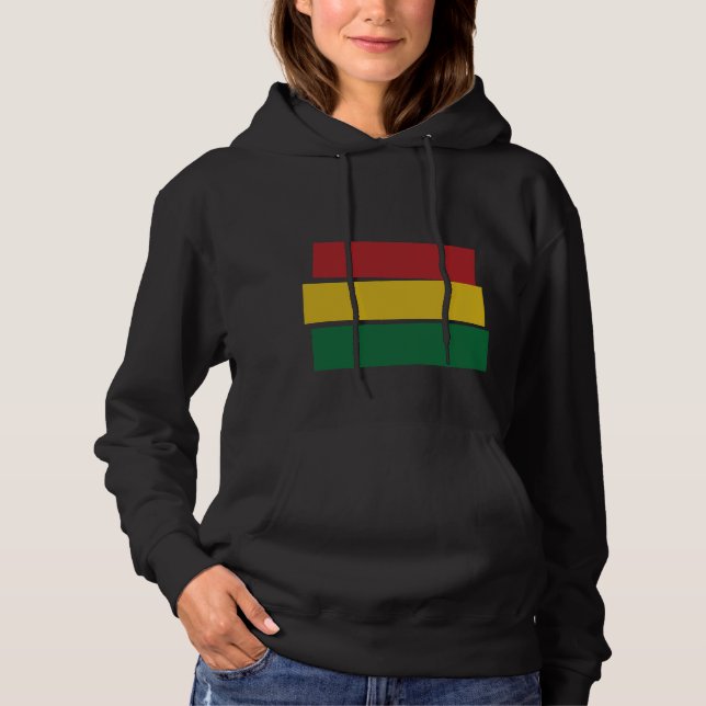 Red, Yellow and Green Hoodie (Front)