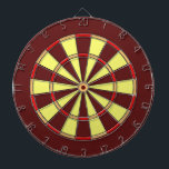 Red Yellow and Orange Standard Dartboard<br><div class="desc">This dartboard background template is done in shades of red,  yellow and orange. Add your own text or other images or use as-is to brighten up your game room. See more variations in our store!</div>