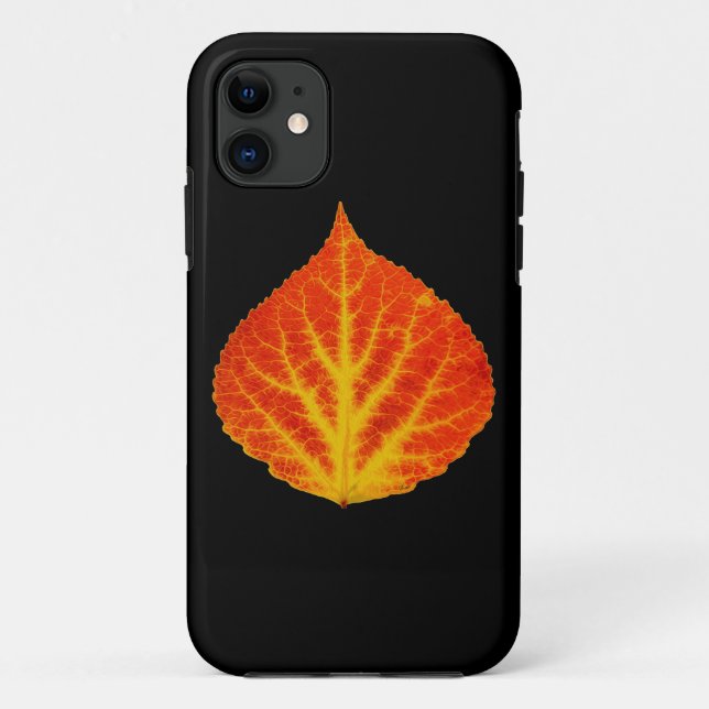 Red & Yellow Aspen Leaf #10 Case-Mate iPhone Case (Back)