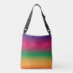 Red yellow green pink violet gradient crossbody bag<br><div class="desc">Red yellow green pink violet gradient</div>