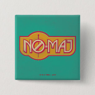 Red & Yellow NO-MAJ™ Badge