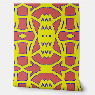 Red & Yellow "Ratti_Creative_Arts" wallpaper 