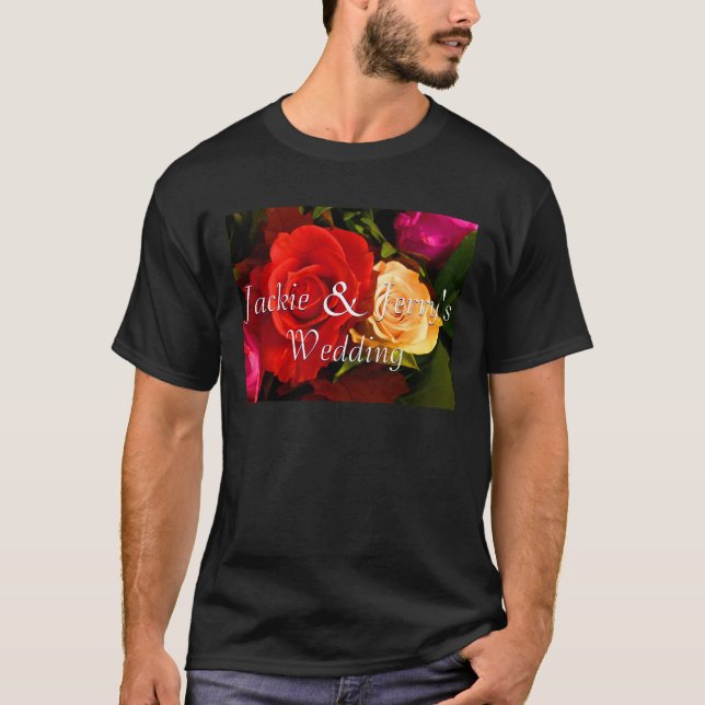 Red Yellow Rose T-Shirt (Front)