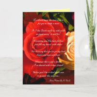 Red Yellow Rose "Will You Be My Bridesmaid"