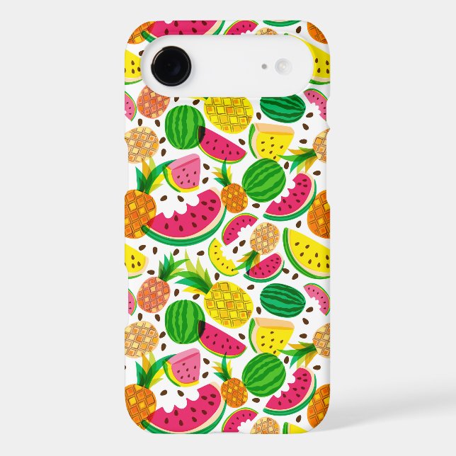 Red & Yellow Tropical Fruit Pattern Case-Mate Samsung Galaxy Case (Back)
