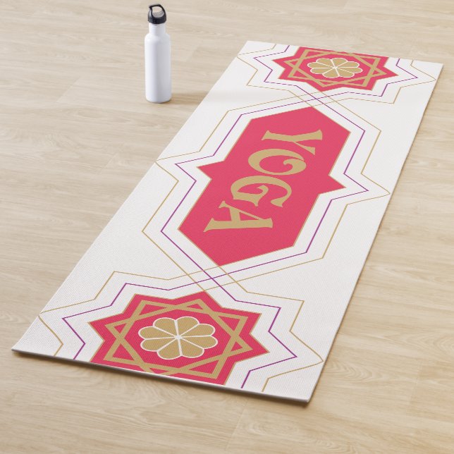 Red yoga mat (In Situ)