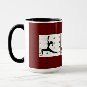 Red Yoga Mug