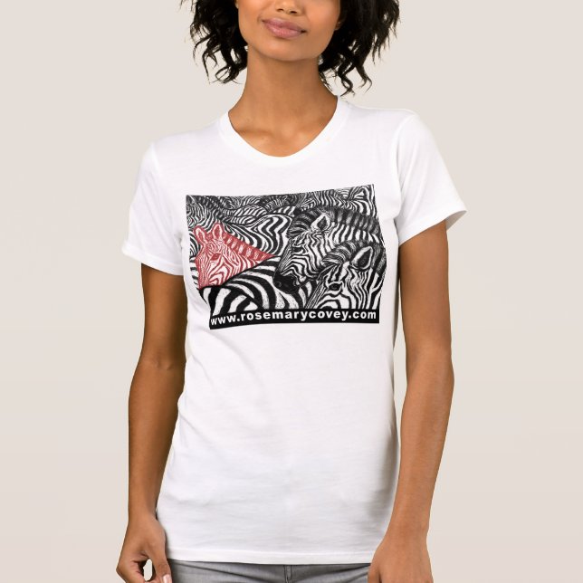 Red Zebra T-Shirt (Front)
