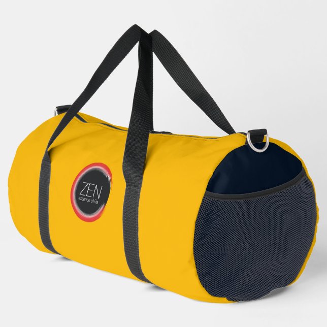 Red Zen Duffle Bag (Right Corner)