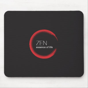 Red Zen Mousepad
