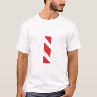 Red Zigzag Symbol T-Shirt