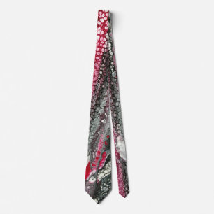 Red zombie tie
