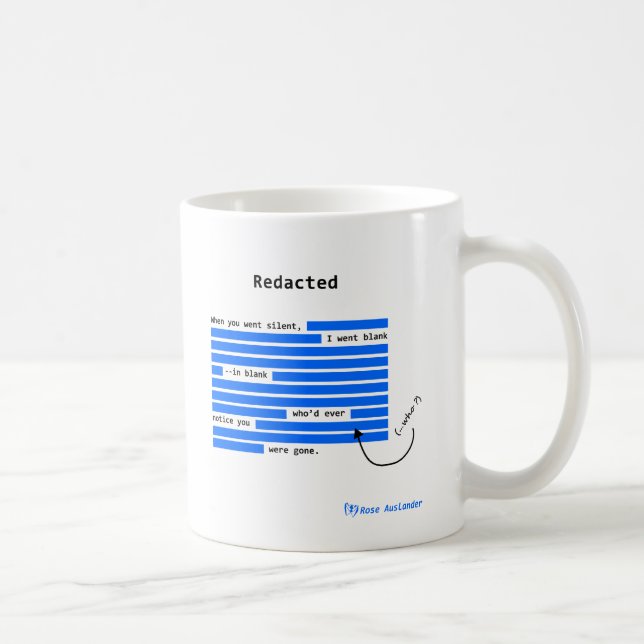 Redacted Coffee Mug (Right)