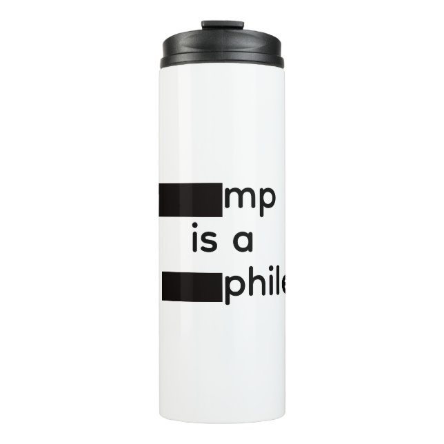 Redacted Thermal Tumbler (Front)