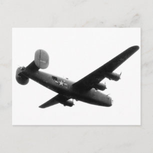 RedBallExpress Carpetbagger B-24 Liberator Postcard