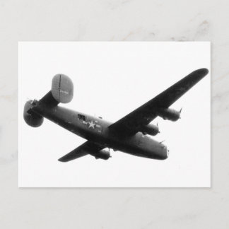 RedBallExpress Carpetbagger B-24 Liberator Postcard