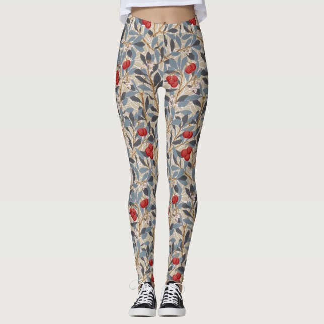 Redberry Tree, William Morris Leggings (Front)