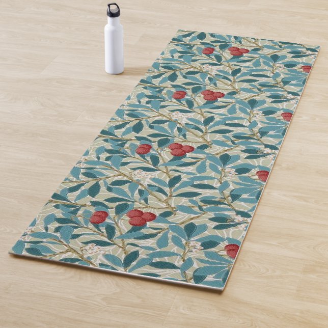 Redberry Tree, William Morris Yoga Mat (In Situ)