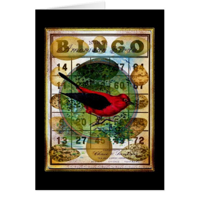 Redbird Bingo Egg Collage (Front)