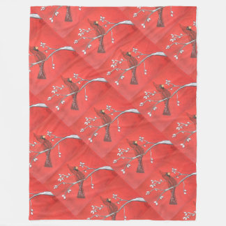 Redbird Rhapsody Fleece Blanket