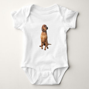 Redbone Coon Hound (A) Baby Bodysuit