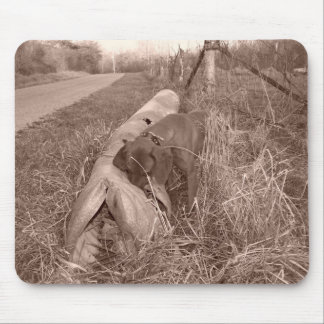 Redbone Coonhound Mousepad