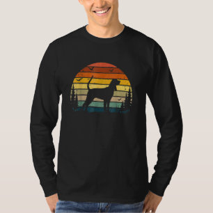 Redbone Coonhound Vintage Retro Dog Mum Dad Pet T-Shirt
