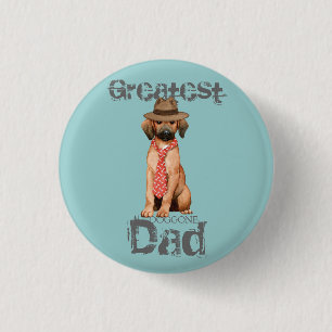 Redbone Dad Pinback Button