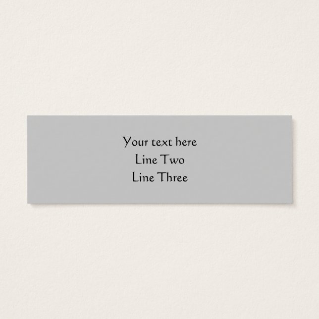 Redbud Bookmark - Skinny Profile (Back)