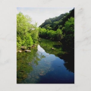 Redbud Isle on Ladybird Lake in Austin Texas Postcard