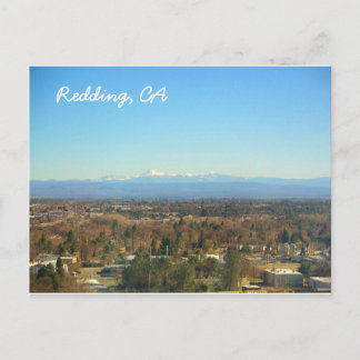 Redding California Postcard