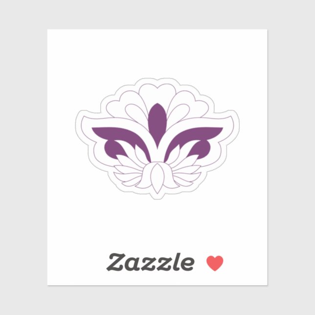 Reddish Magenta decorative (Sheet)