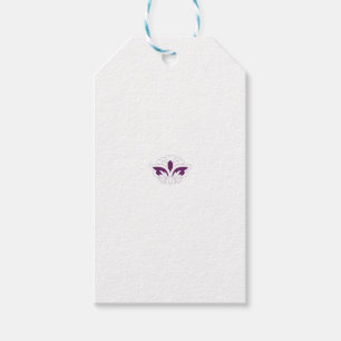 Reddish Magenta decorative Gift Tags