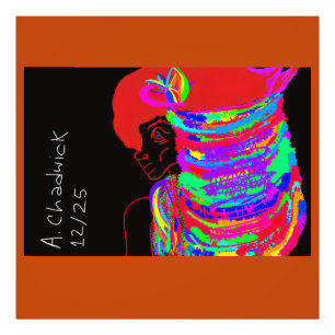 Reddish-Orange Fox Warrior Princess  Photo Print