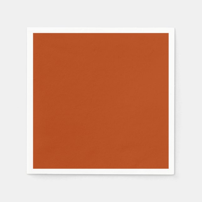 Reddish-Orange Napkin (Front)