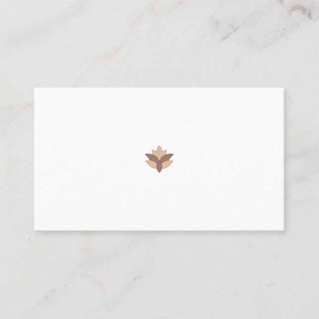 Reddish Orange, Orange language Appointment Card (Front)