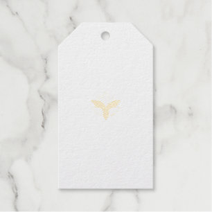 Reddish Orange, Orange language Gift Tags