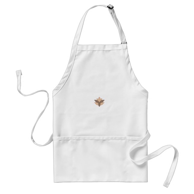 Reddish Orange, Orange language Standard Apron (Front)