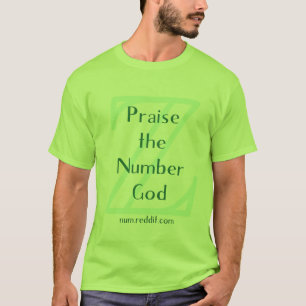 reddit r/NUM Number God shirt