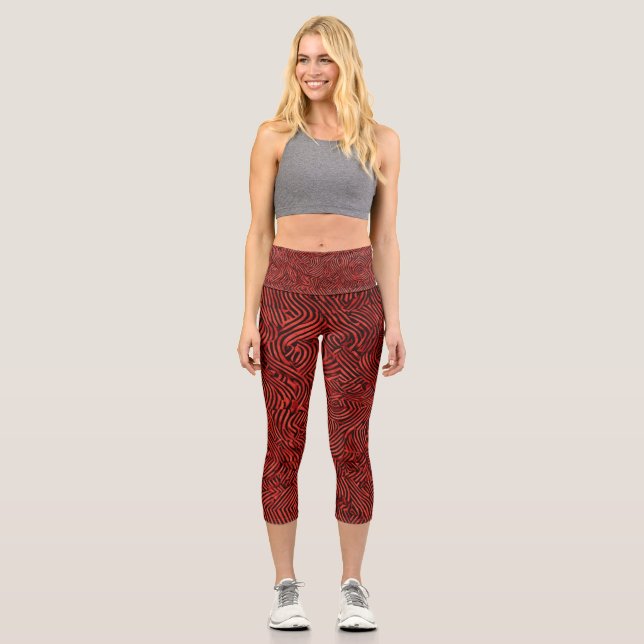 Reddrogan skin capri leggings (Front)