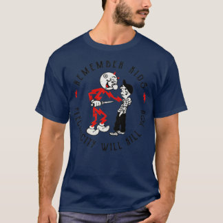 Reddy Kilowatt remember kids electricity will kill T-Shirt