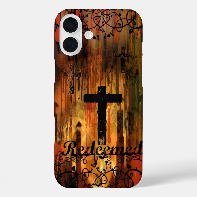 Redeemed Cross Case-Mate iPhone Case (Back)