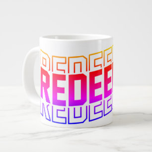 Redeemed Psalm 106:10 Large Coffee Mug